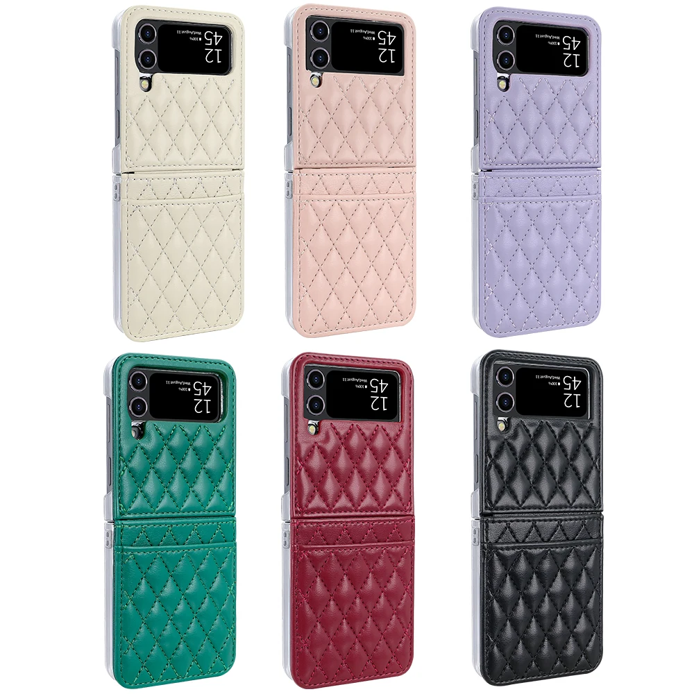 Luxurious Green PU Leather Phone Case with Wrist Strap and Card Slot
