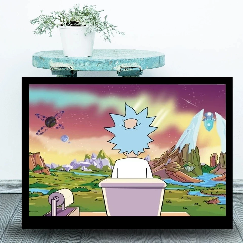 Rick and Morty Diamond Painting Art!