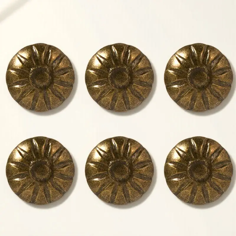 100개 황동 장 푸시핀 빈티지 스타일 소파, 가구, 홈 오피스, 벽 예술 공예 장