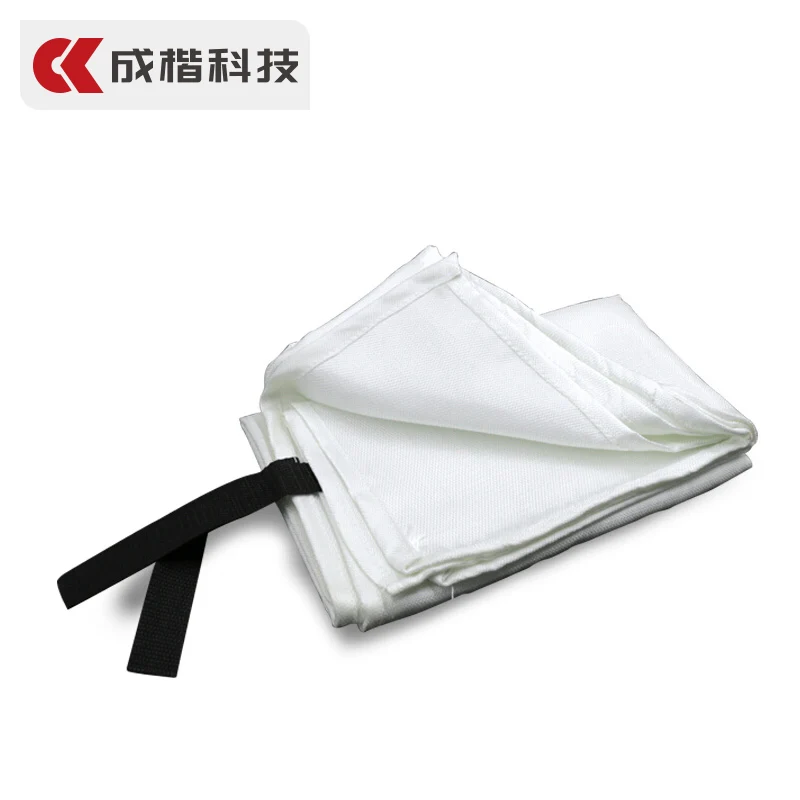 Emergency Blanket Fire Fighting Certified Fiberglass Fire Blanket 1.5m X 1.5m Escape Supplies Fiberglass Cloth Roll