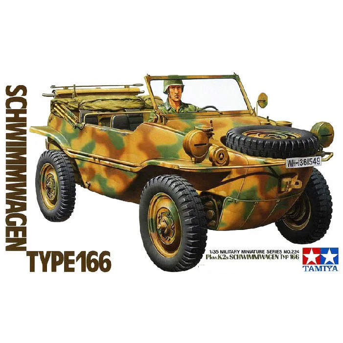 

Набор военной модели Tamiya в масштабе 35224, немецкий Pkw.K2s витм-1 Тип 1/35