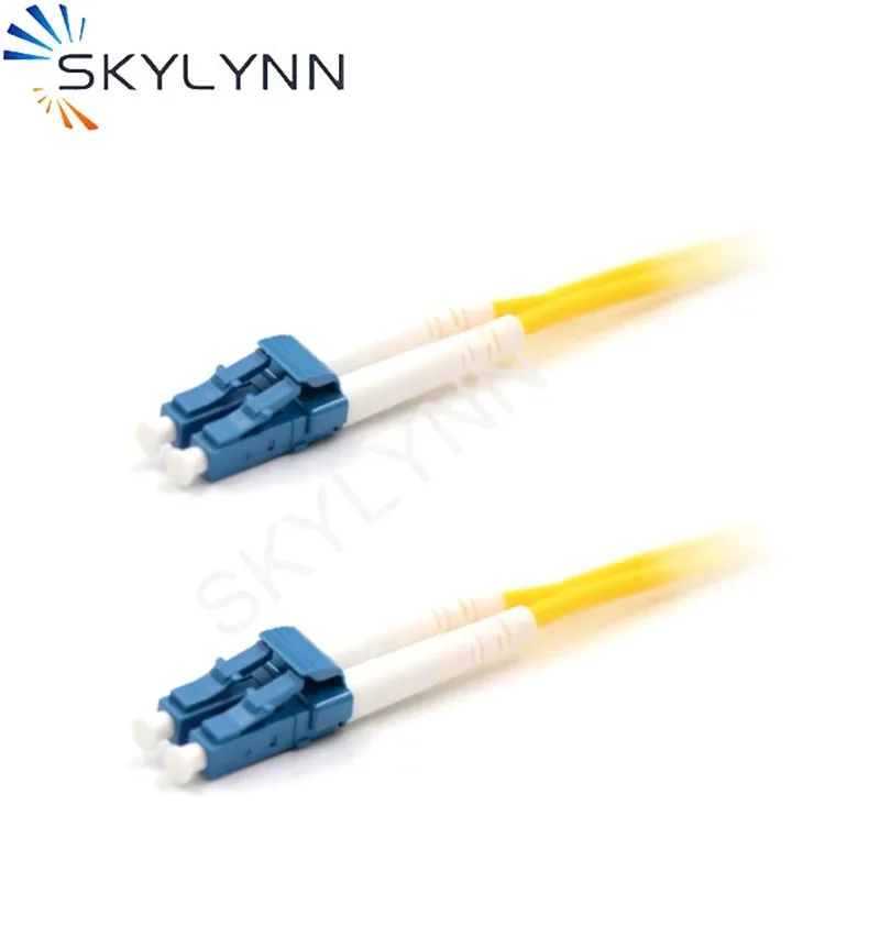 10pcs, Skylynn High Quality LC/UPC-LC/UPC Single Mode G657A1 Duplex 2.0mm LSZH Jacket Patch Cord 0.5m 1m 2m 3m 5m