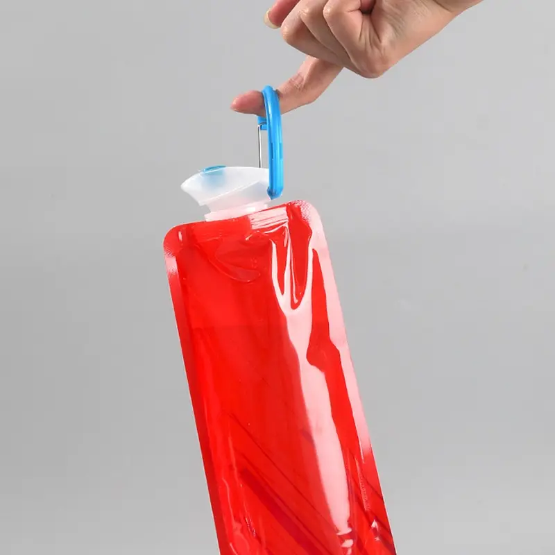 700mL Reusable Sports Travel Portable Collapsible Folding Drink Water Bottle Kettle Outdoor Sports Plastic Water Bottle sports water bottle portable water bottle