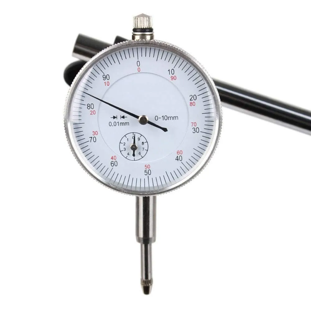 

Precision Tool 0.01mm Dial Indicator Gauge 0-30mm Analog Micrometer 0.01mm Resolution Indicator Gauge Mesuring Instrument