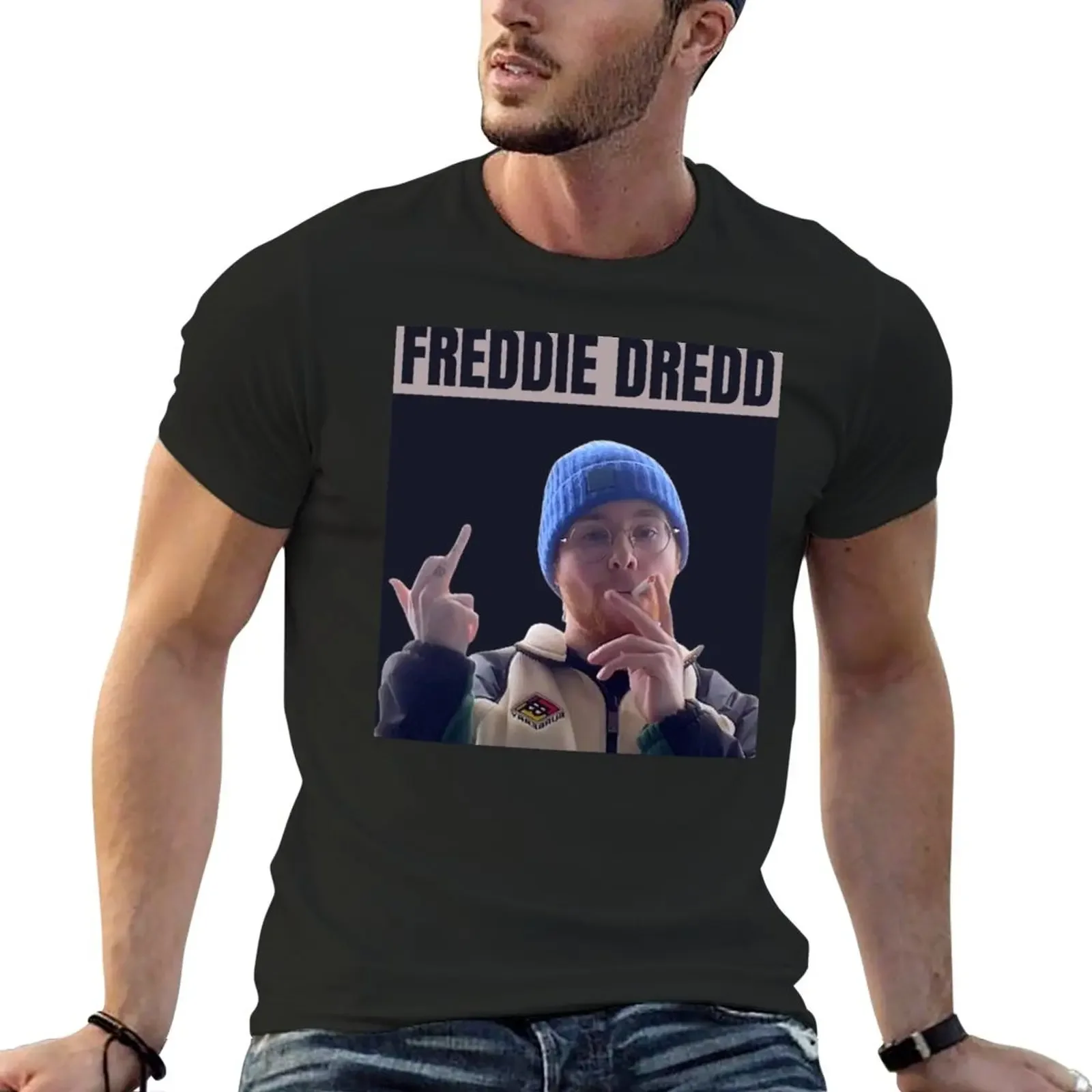 

Freddie Dredd T-Shirt customs Aesthetic clothing customizeds oversized t shirt men