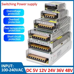 Multi - Voltage AC - DC Switching Power Supply - Versatile SMPS for 5V to 36V Outputs, 1A to 30A Current Range