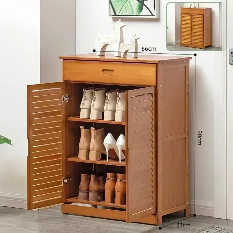Hallway Shoe Rack Home Door Shoe Cupboards Dust-Proof Cabinet shoe cabinet storage Living Room Cabinets Bedroom Shelf NHG