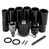 14Pcs Electric Impact Wrench Hexs Socket Adapter Kit Drill Chuck Drive Adapter  For Electric Drill Wrench Screwdrivers 3