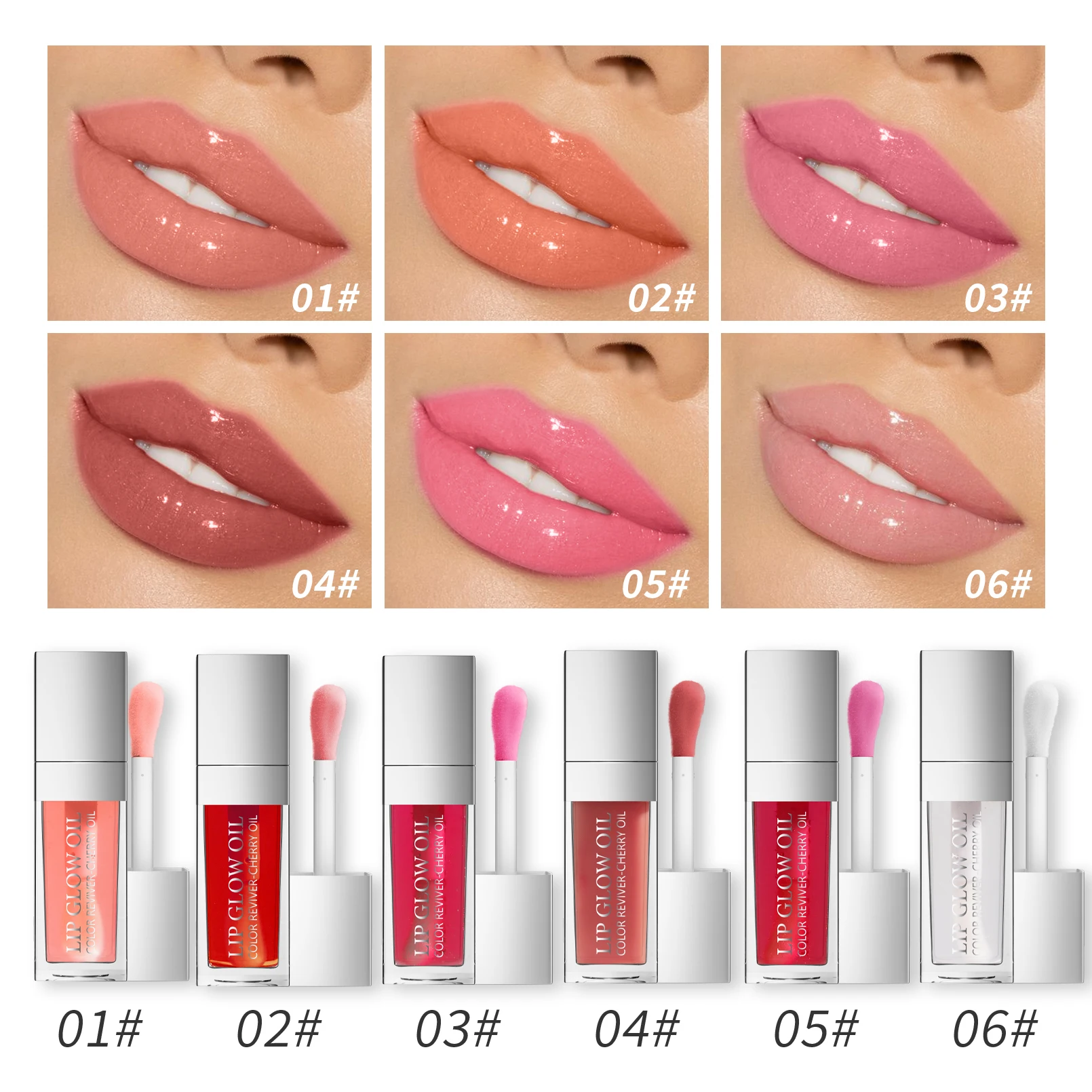 Crystal Jelly Moisturizing Lip Oil Plumping Lip Gloss Makeup