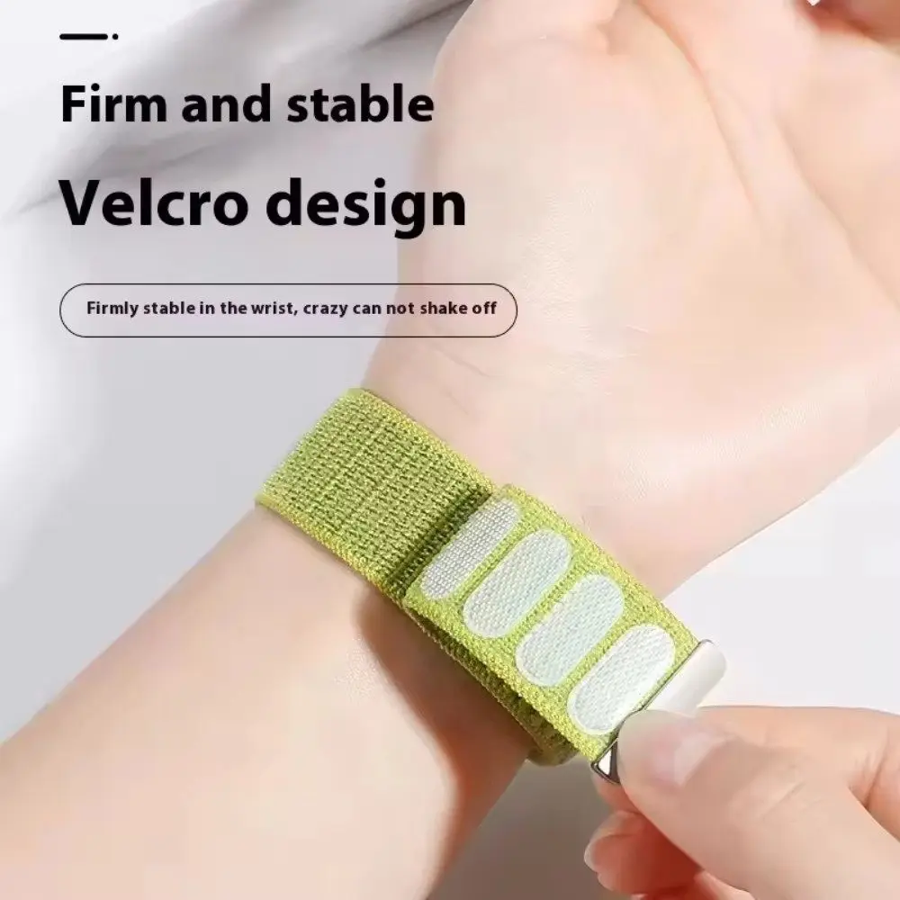 Nylon Loop Sport Strap - Comfortable Braided Bracelet for Smartwatch