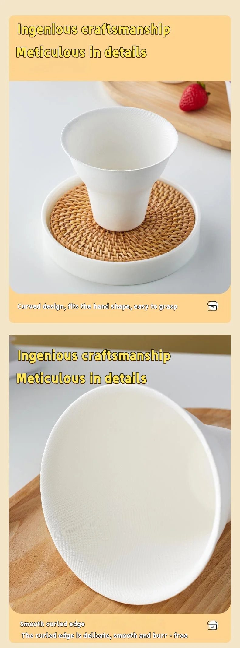 10/20/30PCS Disposable Small Paper Cups – Custom Logo Ice Cream & Tasting Cups, Ideal f... - SKU ICC12781 - UGI Packaging