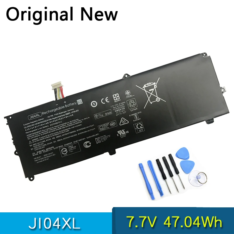 

NEW Original Battery JI04XL HSTNN-UB7E For HP Elite x2 1012 G2 Table t 901307-541 HSN-I07C 901247-855 7.7V 47.04Wh