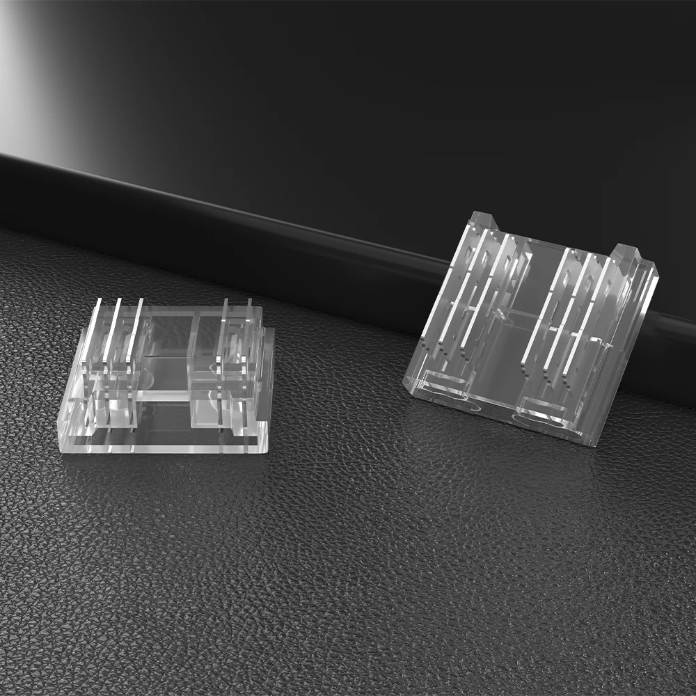 conector rapido cob led strip light conexao 05