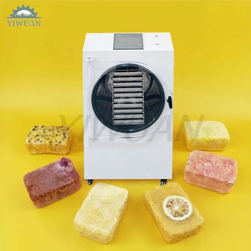 Lower Price hfd-9 Tray Space 0.9m2 Coffee Meat Milk Large Lyophilizer Freeze Dryer Machine For Sale