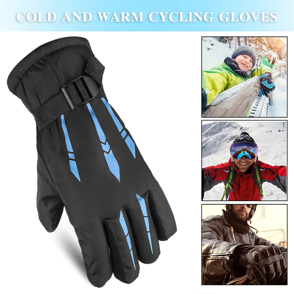 Waterproof Gloves Ihuan Winter Ski Gloves Waterproof, Windproof
