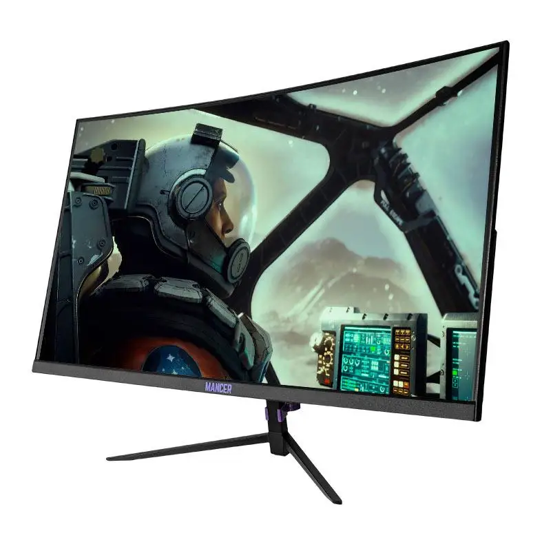 Monitor Gamer Mancer Valak Z180H, 24 Pol. VA, Curved, FHD, 1MS, 180Hz,  FreeSync and G-Sync, HDMI/DP, MCR-VKZ180H-BL01 - AliExpress