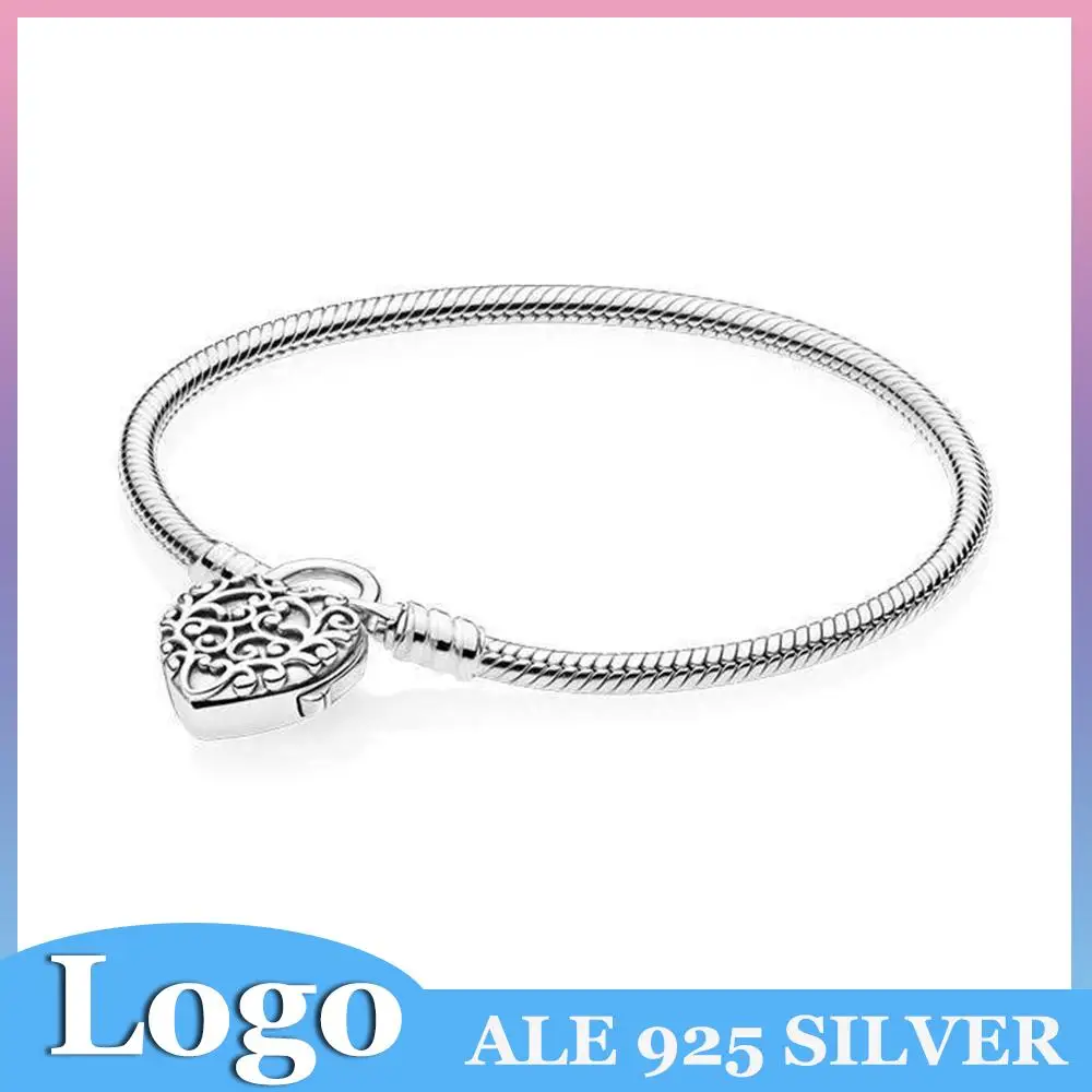 925 Silver Classic LOVE Heart Lock 