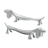 Dachshund Dog Chopstick Holder Stainless Steel Chopsticks Rest Spoon Stand Fork Holder Kitchen Cutlery Shelf Table Decoration 5