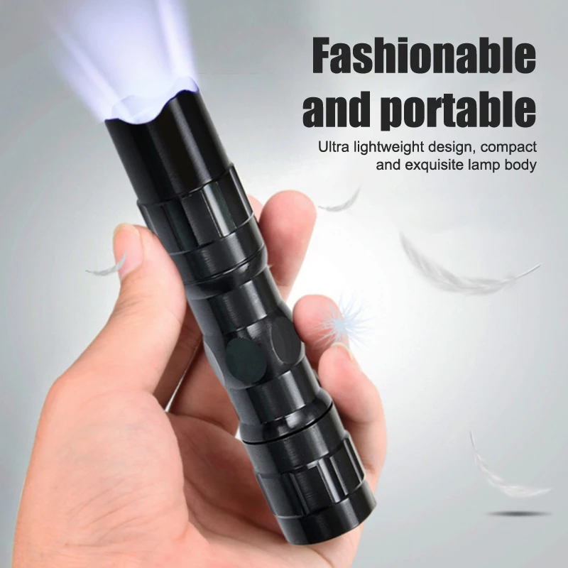 LED Flashlight 1Pc Portable Multi-Functional Flashlights For Outdoor Camping Fishing