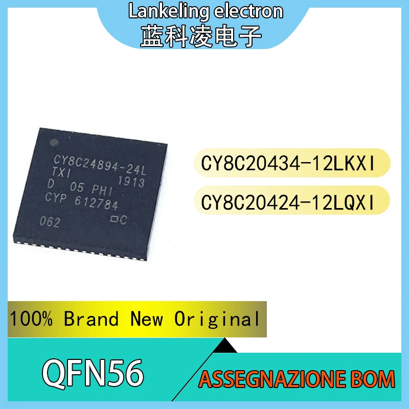 

CY7C65630-56LTXC CY8C24894-24LTXI 100% Brand New Original Integrated circuit MCU QFN56