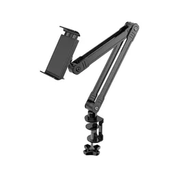 Multi - Functional Adjustable Foldable Tablet Holder with Long Arm and 360° Rotatable Stand (Style B)