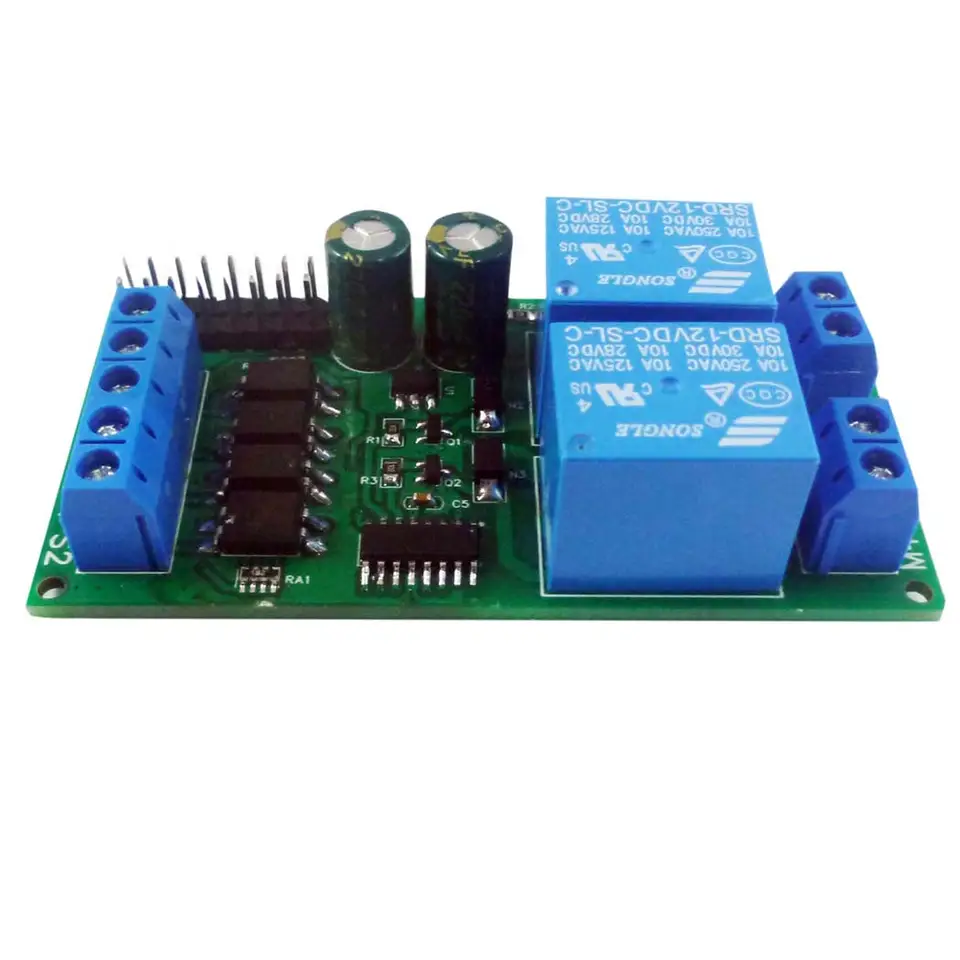 DC 12V 24V Multifunction Motor Forward Reverse Controller with Limit Relay Driver Module for Lift Pusher Motor Control image 6