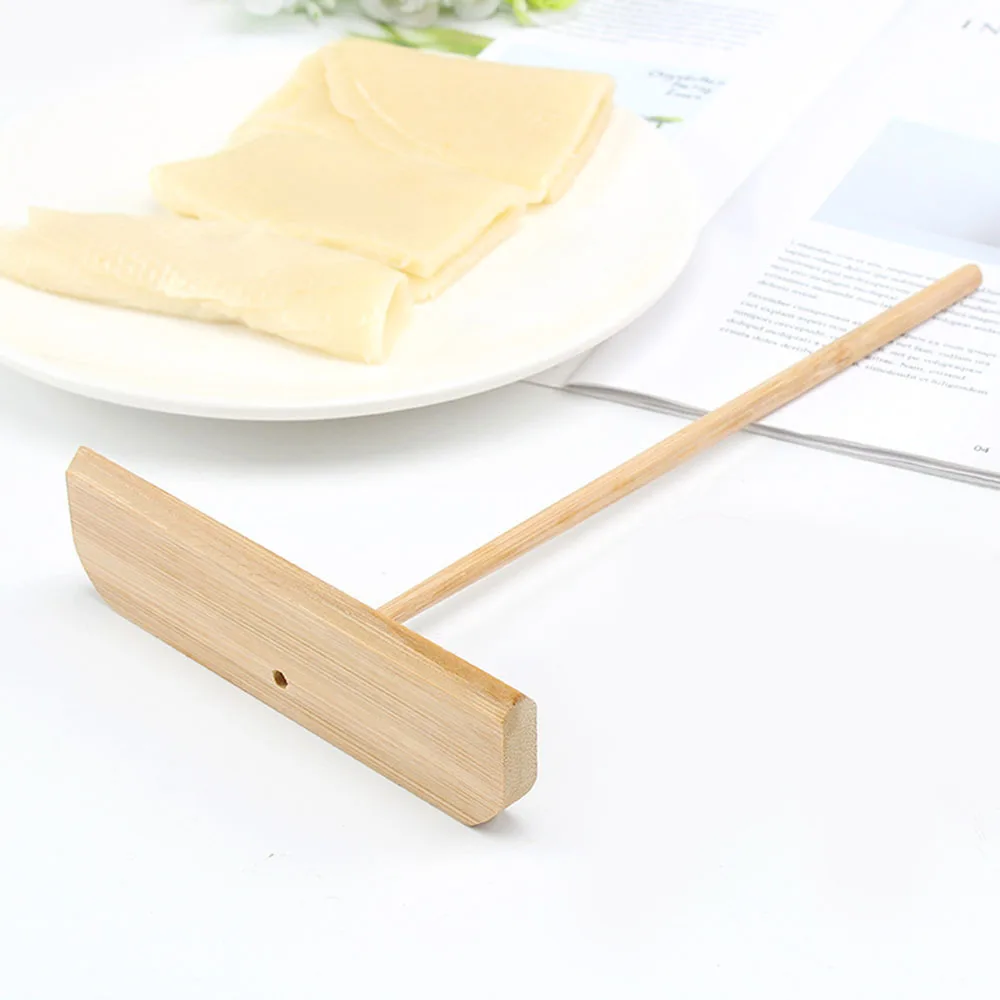 Stall Pancake Fruit Tool Egg Pie Scraper Frying Spatula Chinese Wooden Spreader Household Kitchen Tools kitchen accessories