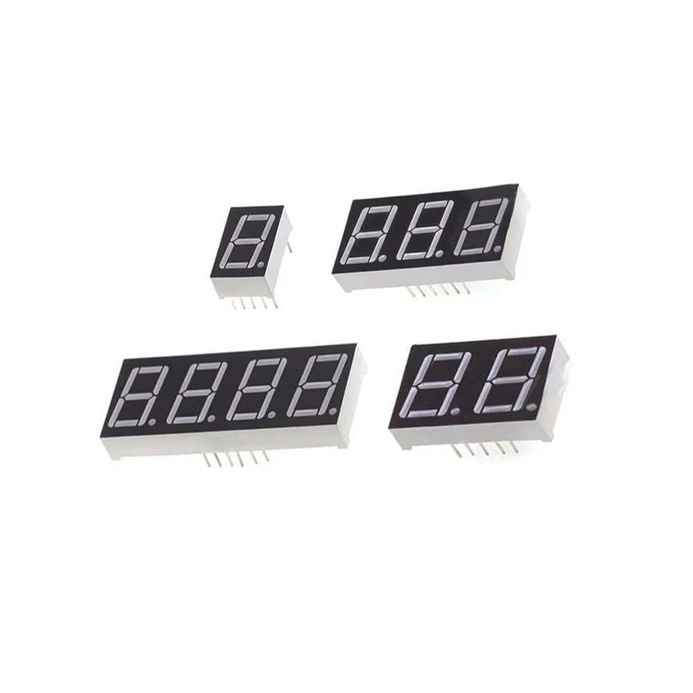 Display LED a Tubo Digitale da 0,56 Pollici, 0,28 Pollici, 0,36 Pollici, Orologio LED Rosso 1, 2, 3, 4 Cifre, Anodo/Catodo, Scheda Display LED a 7 Segmenti - Image 5