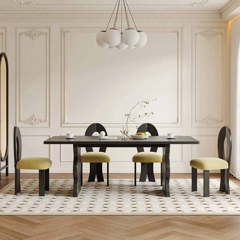 Complete Kitchen Furniture Home Dining Room Set Mobile Tables Nordic Living Cabinets Relaxing Chair Luxury Muebles Dinning Table