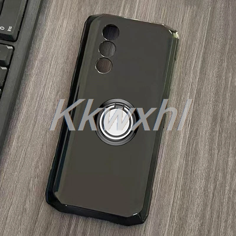 Shockproof Soft Back Ring Holder Phone Case Cover