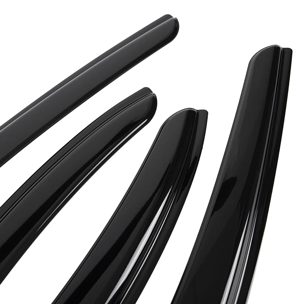 Window Sun Vent Visor Rain Guard Cover For Volkswagen Jetta MK6 JDM 2011-2018