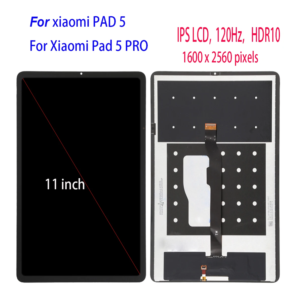 Display Bildschirm Für Xiaomi Pad 5 11 Zoll - LCD Ersatz Mit Reparatur Kit