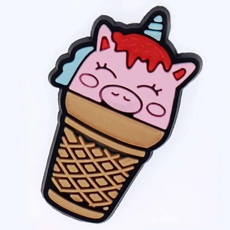 Charming Food & Drink Shoe Charms – Festive Accessories