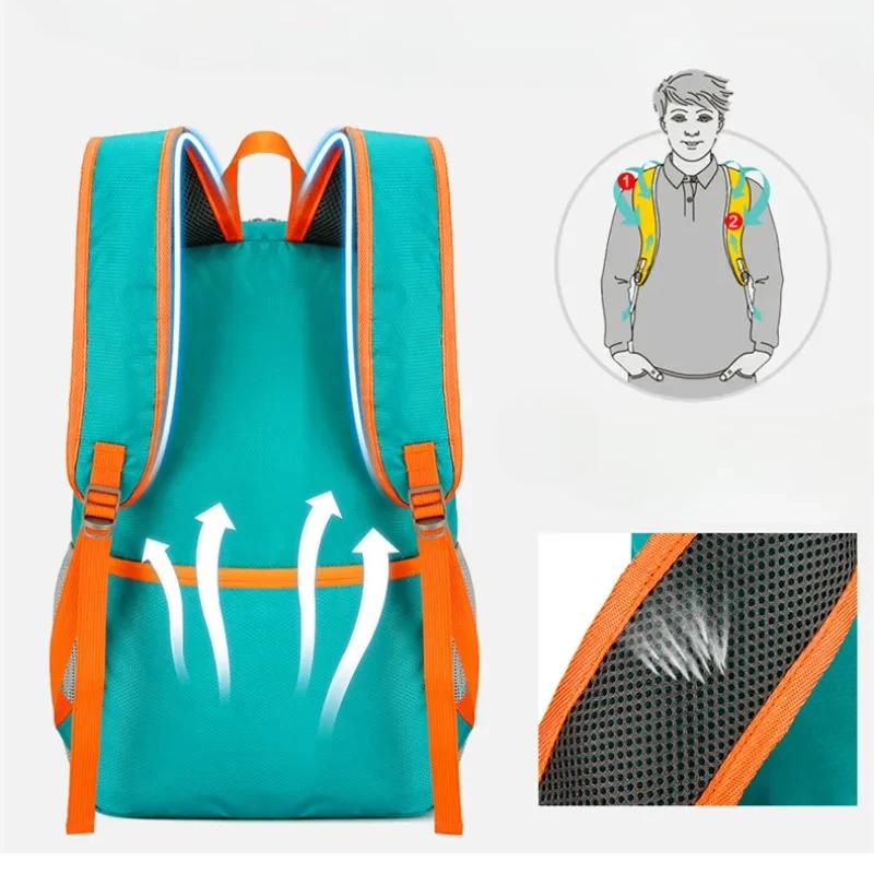 Multi Functional Outdoor Sports Backpack Ultra Light and Waterproof Fitness Bag Large Capacity Camping and Hiking Bag