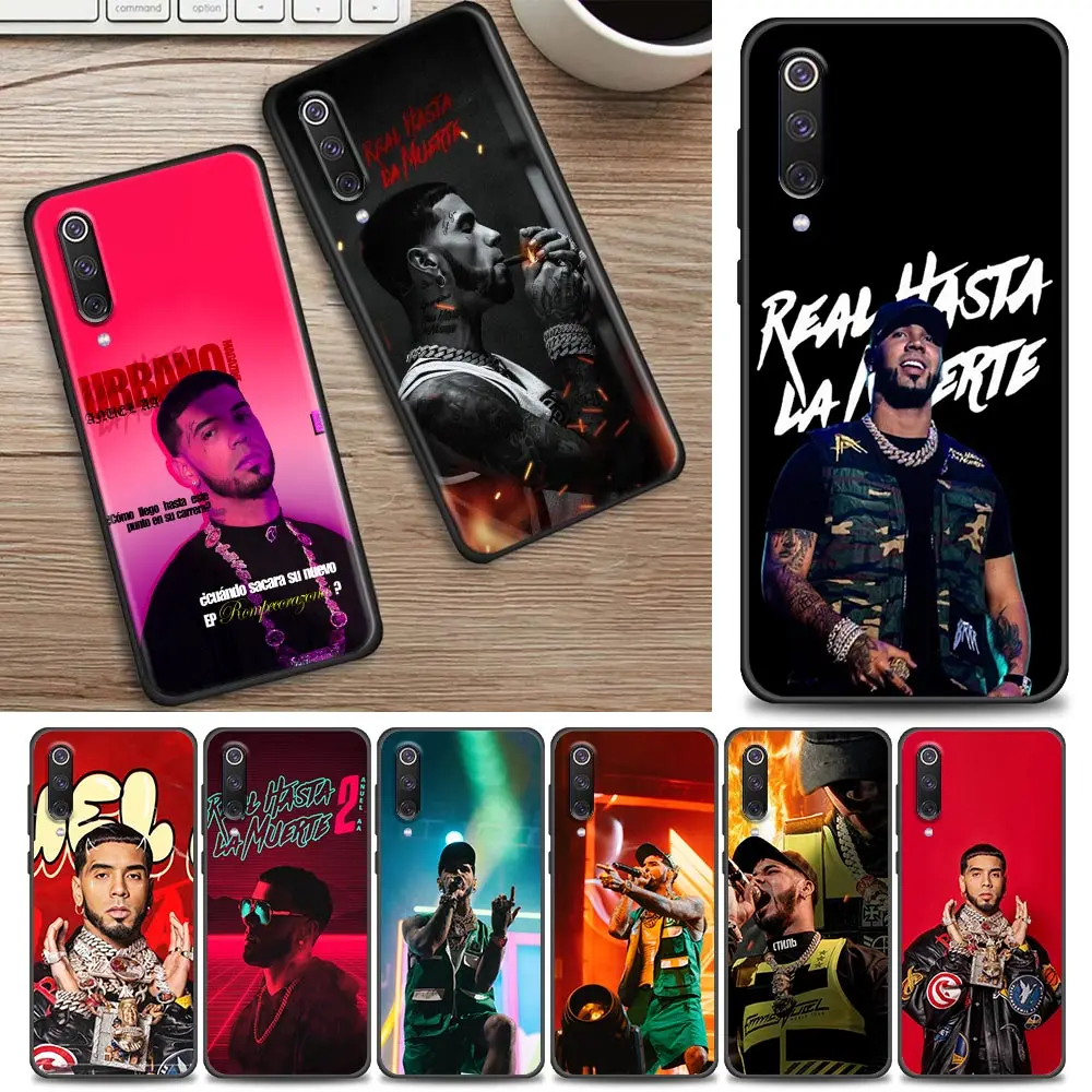Anuel Aa Real Hasta La Muerte Custodia Per Telefono Per Xiaomi Poco M5 M4 X5 X4 X3 F5 F4 F3 Gt Nfc Black Shark 5 4 3 3S Pro Mix4 5G Cover