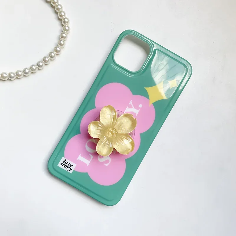 Kristall Blume Telefon Halter Erweiterung Ständer Finger Grips Griptok Popping Steckdosen Replizieren Ari Halter Ins Blumen Stabil – Detail 10
