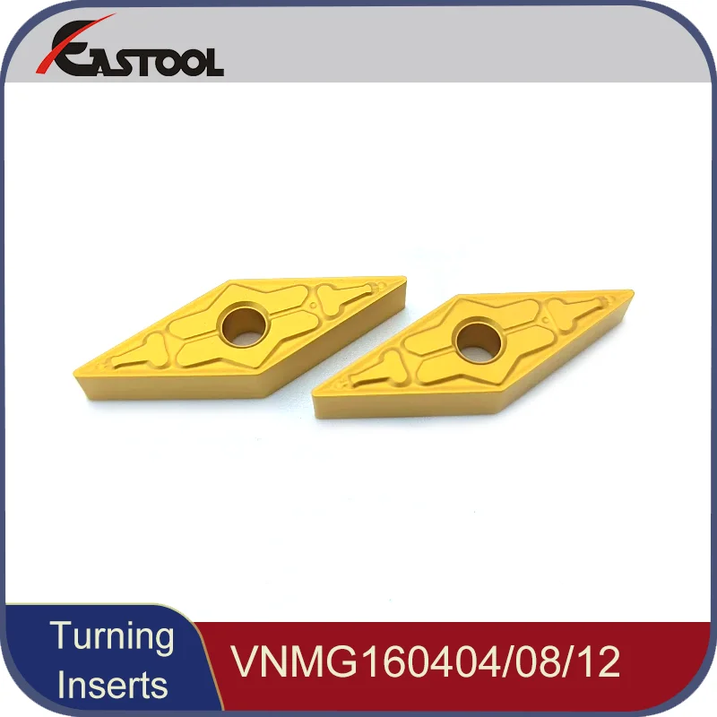 

Free Shipping 10PCS VNMG160408 Cemented Carbide Inserts CNC Lathe Turning Inserts for Steel Cutting General Machining