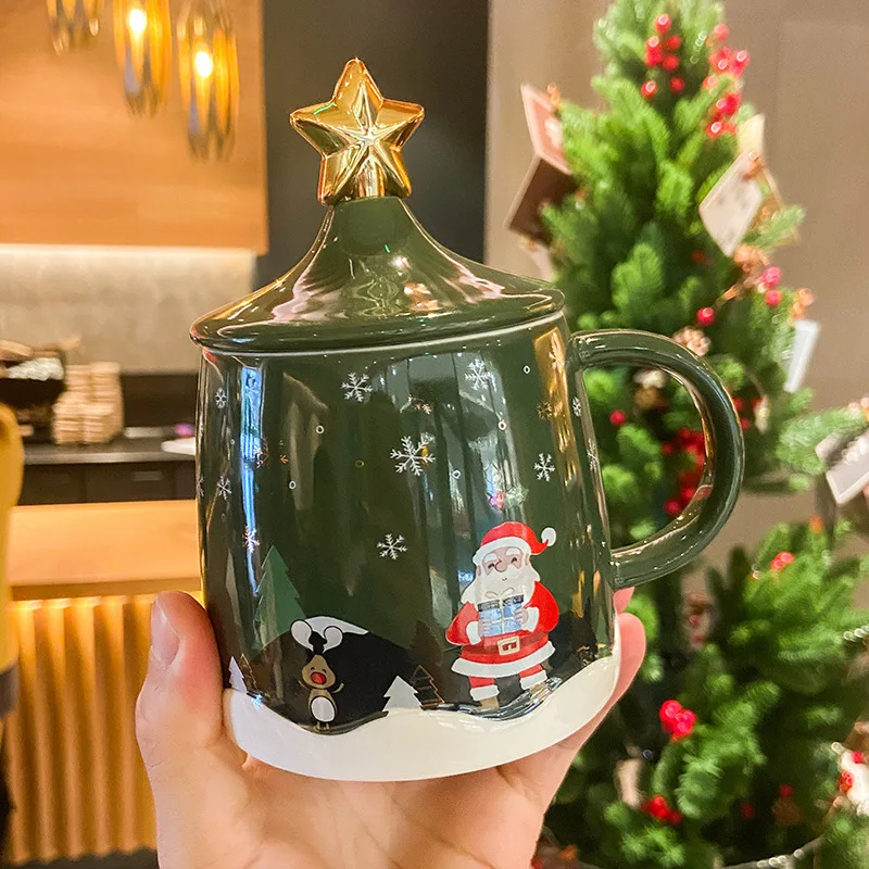 Starbucks Christmas Mug Gift Set  Christmas Coffee Cup Gift Ideas -  Christmas New - Aliexpress