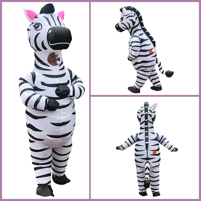 Dinosaur Inflatable Costume Alien Costumes Adult Kids Fancy Dress Pig Inflatable Suit Halloween Costumes Anime Cosplay Party - Image 3