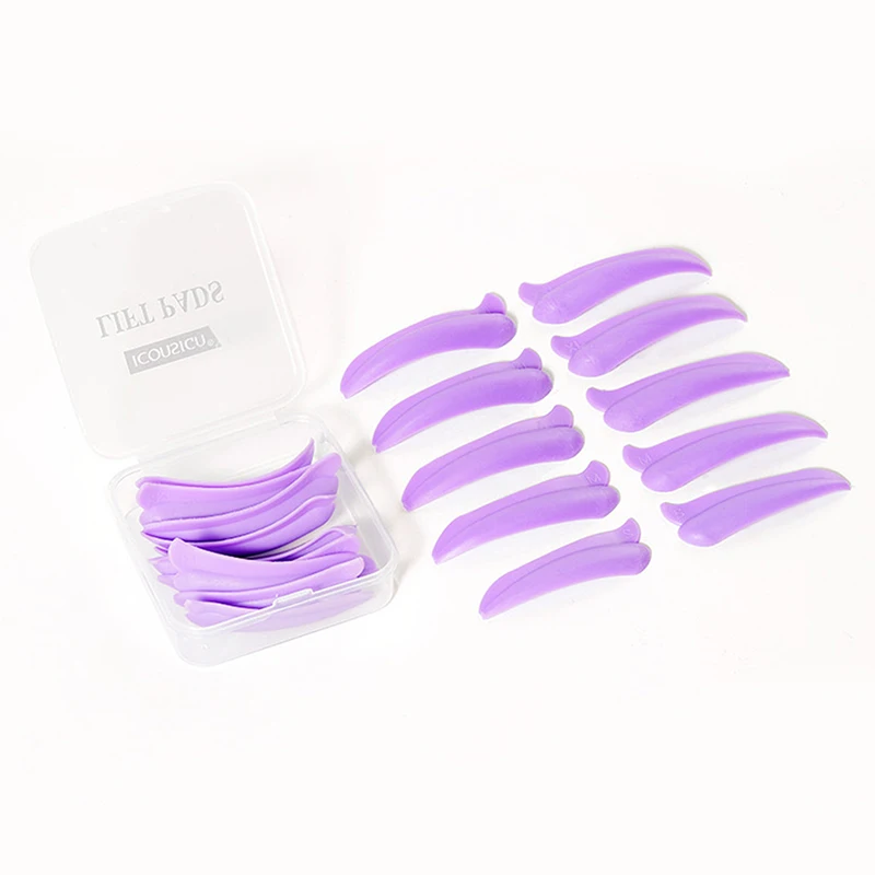 1 Scatola S/M/L/Xl/Xxl Patch Per Sollevamento Ciglia Morbido Silicone Riciclare Aste Perm Eye Lash Lifting Pad Bigodini Strumenti Per Il Trucco