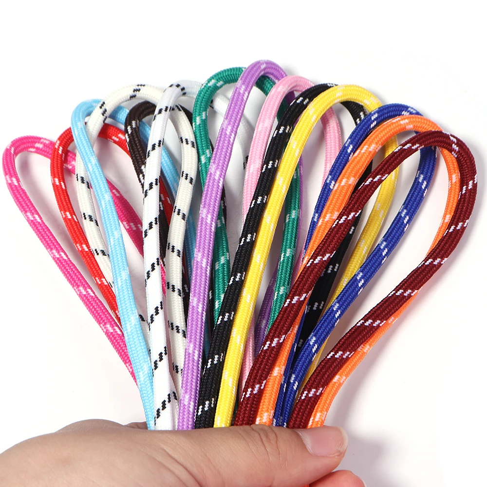 Colorful 5mm Braided Polyester Nylon Cord - 5 Yards for Crafting & DIY Projects