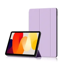 Magnetic Folding Smart Case for Xiaomi Redmi Pad SE 11 - 2023 Edition Protective Cover (PURPLE)