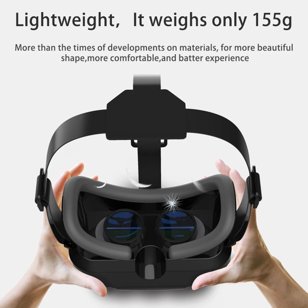 VR Smart Glasses 360 Degree Panoramic Mobile Phone 3D Virtual Reality Headset Box Google Game Helmet for 4.7-7.0" Smartphone