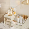 NEW Transparent Drawer Style Makeup Box,Dormitory Organizer Plastic Cosmetics Skincare Dressing Table Desktop Storage Box 2
