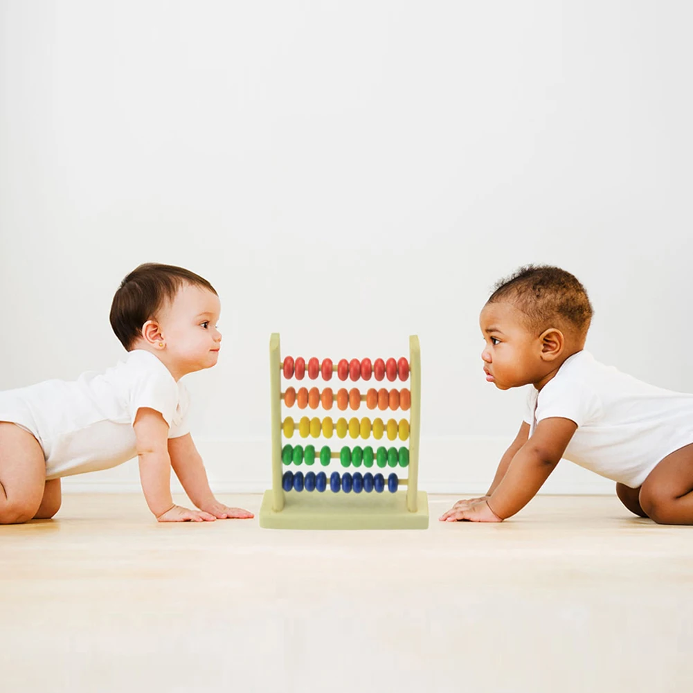 Educational Toys Abacus 5 Multicolors Wooden Counting Kids Number Counters 3 Year Olds and Up for Preschool Boys Girl educational toys math toys