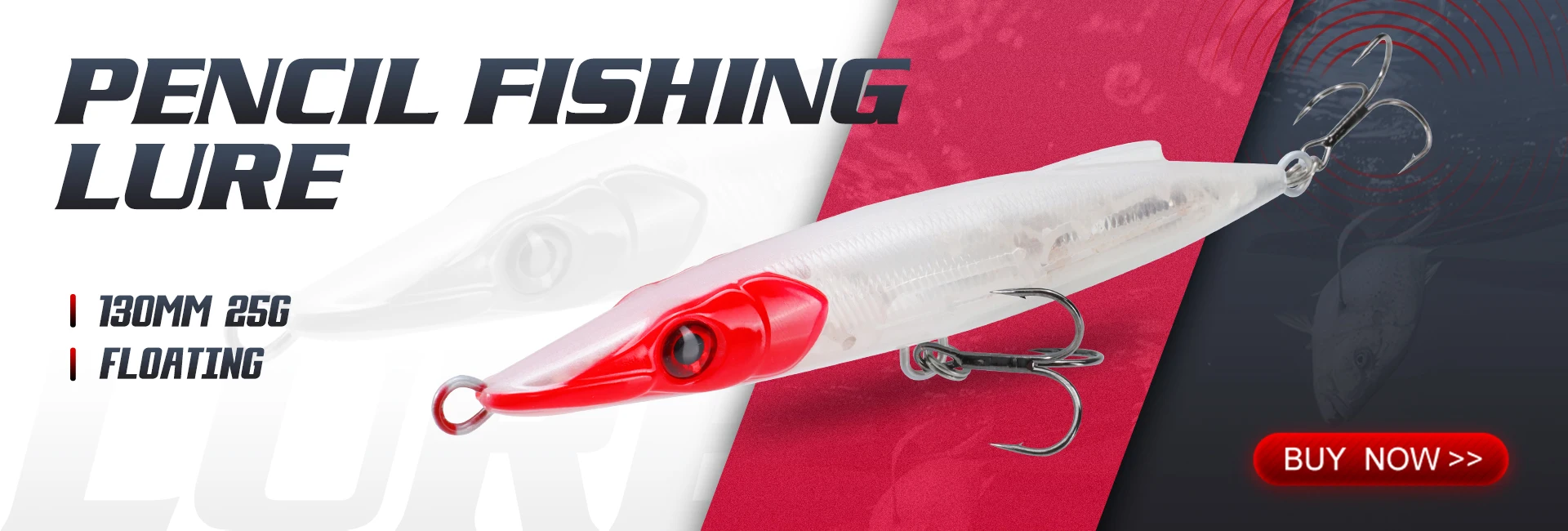 D1 Topwater Popper Angelköder 110mm 20g Schwimmende Wobbler Weitwurf-Kunstköder für Meer- und Süßwasser für Wolfsbarsch und Hecht DT4008 – Detail 8