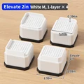 White square M 4PCS
