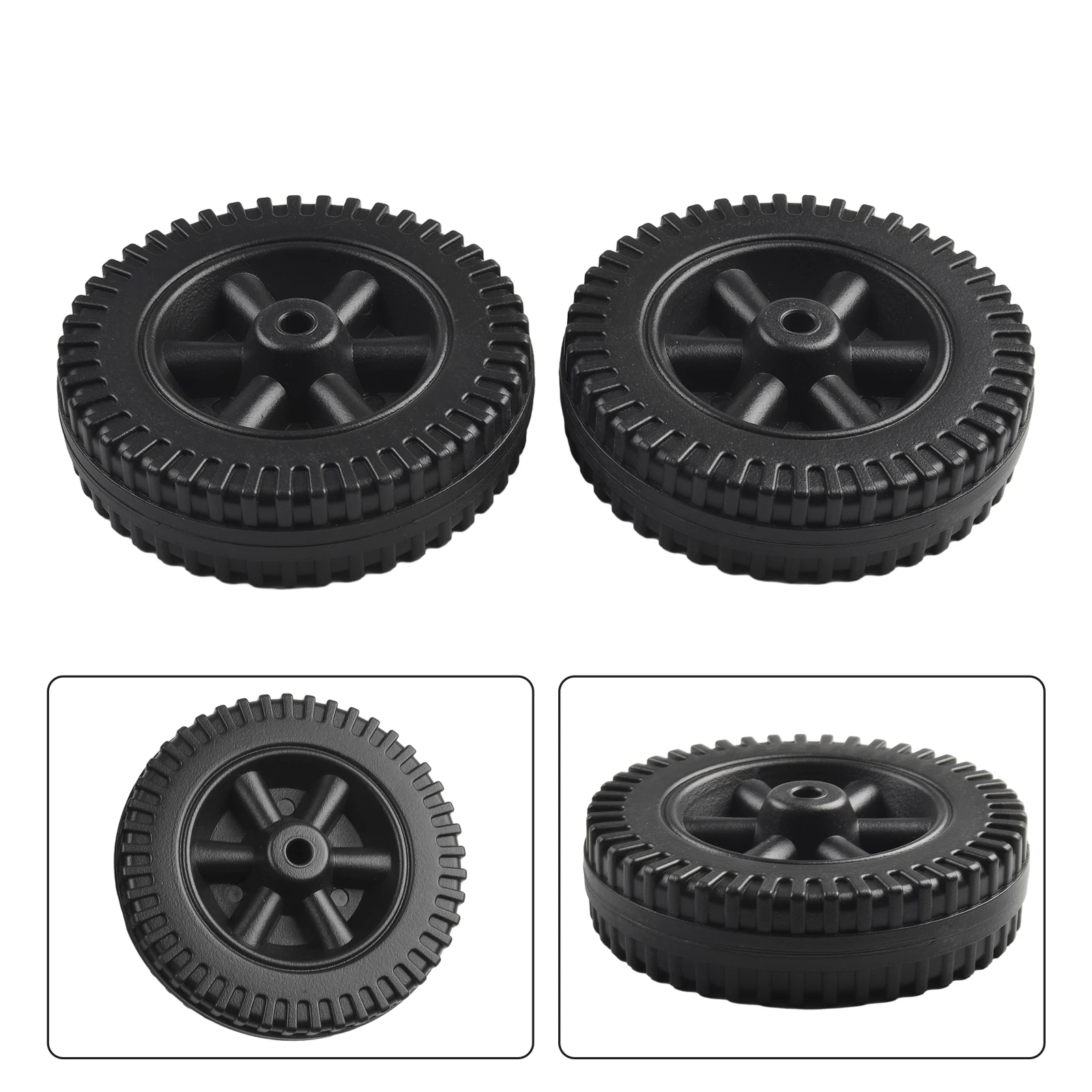 

2pcs 6" Grill Wheels Replacement Parts For Charbroil Gas Grills And Other Brands Outdoor Cooking & Dining Equipment