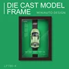 1:32 AE86 911 LP780 Chiron Lykan Hanging Paintings Picture Frame Alloy Car Diecasts & Toy Vehicles Car Model Toys For Children 5