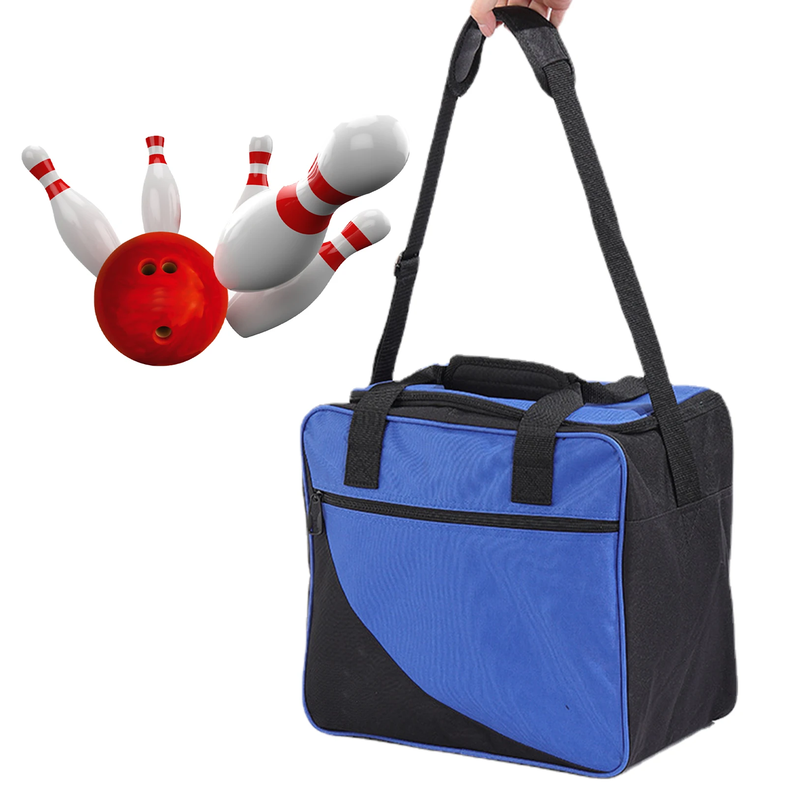 New Portable Bowling Ball Storage Case Ball Carrier Bag Single Tote Bag